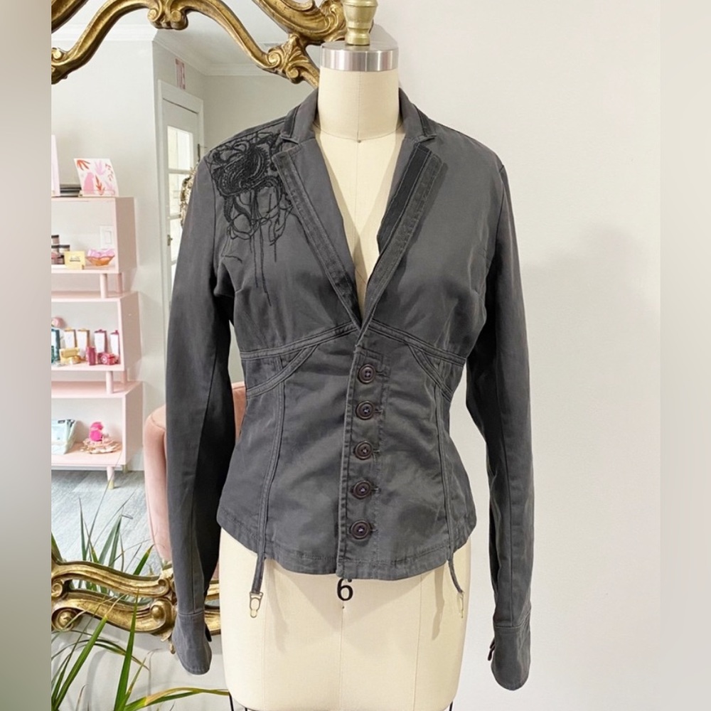 Diesel • Embroidered Cotton Jacket • M
